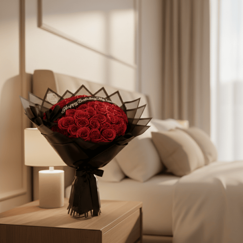 Rosalune Eternal Rose for Romantic Home Accents - Euroselle