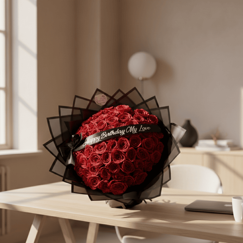 Rosalune Eternal Rose for Romantic Home Accents - Euroselle