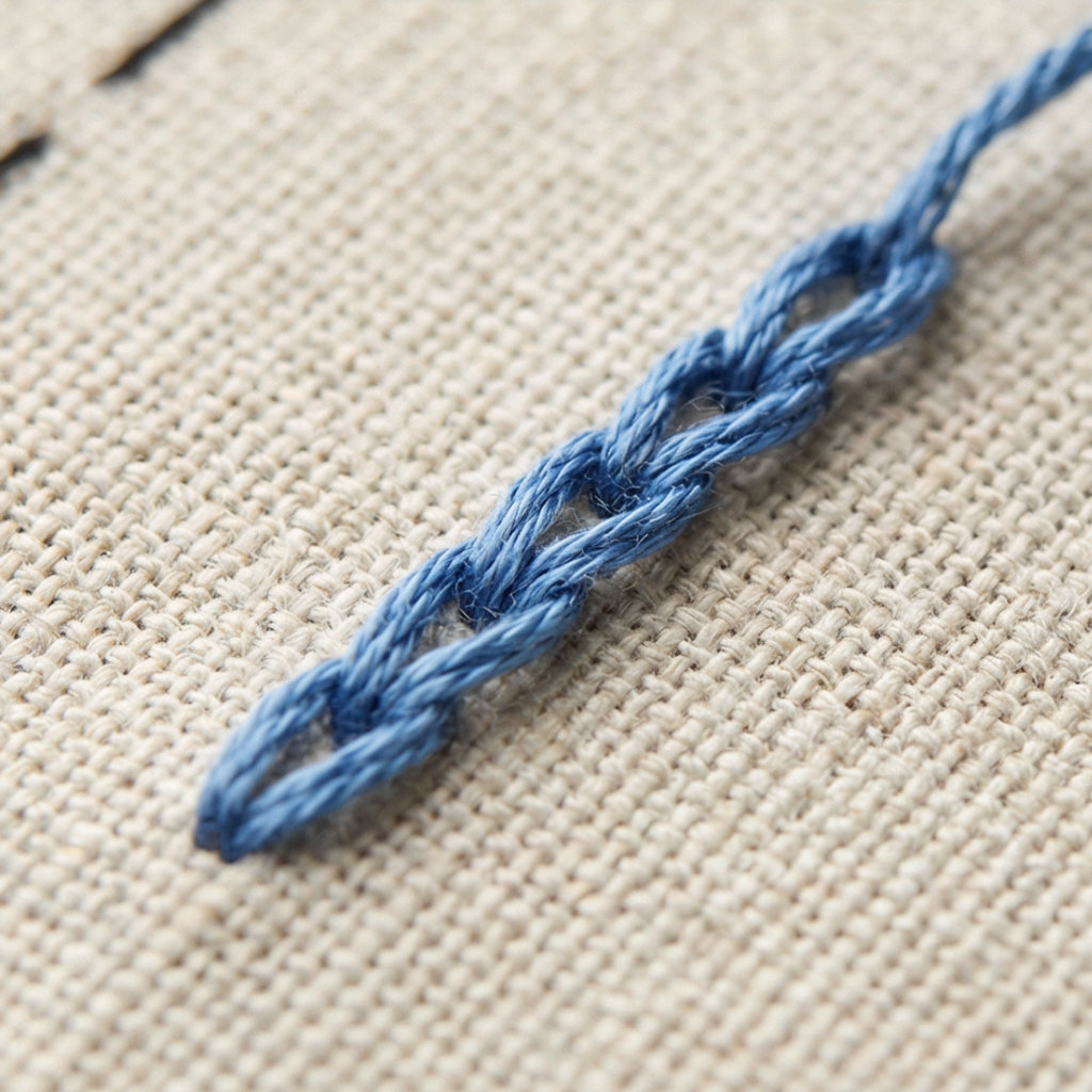 Set de broderie — pagini detașabile din in, 106 tehnici, set de 86 de piese