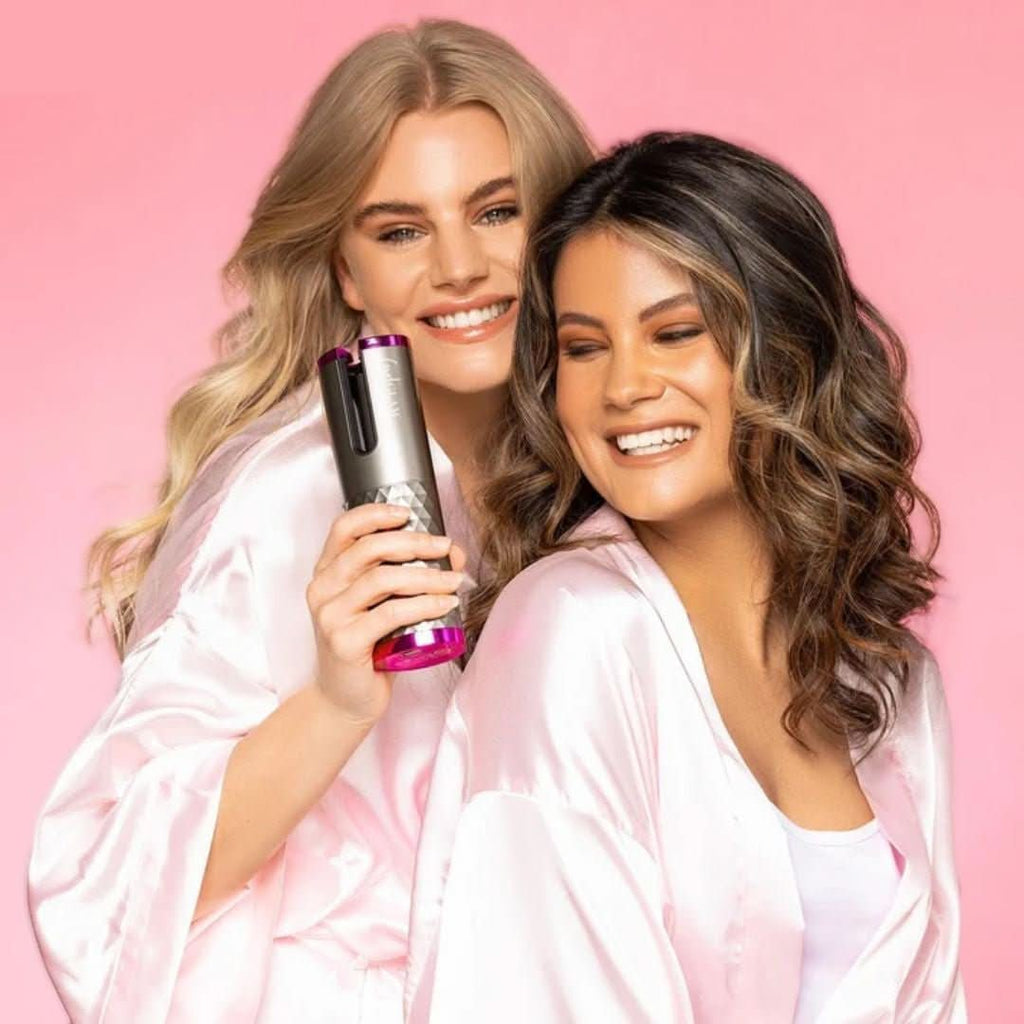 AeroCurl Cordless Auto Curler — Rechargeable, Portable Design
