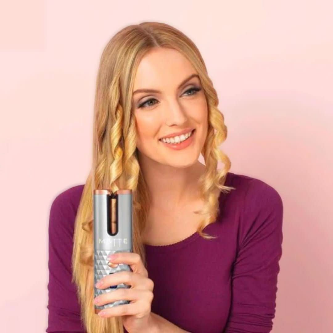AeroCurl Cordless Auto Curler — Rechargeable, Portable Design