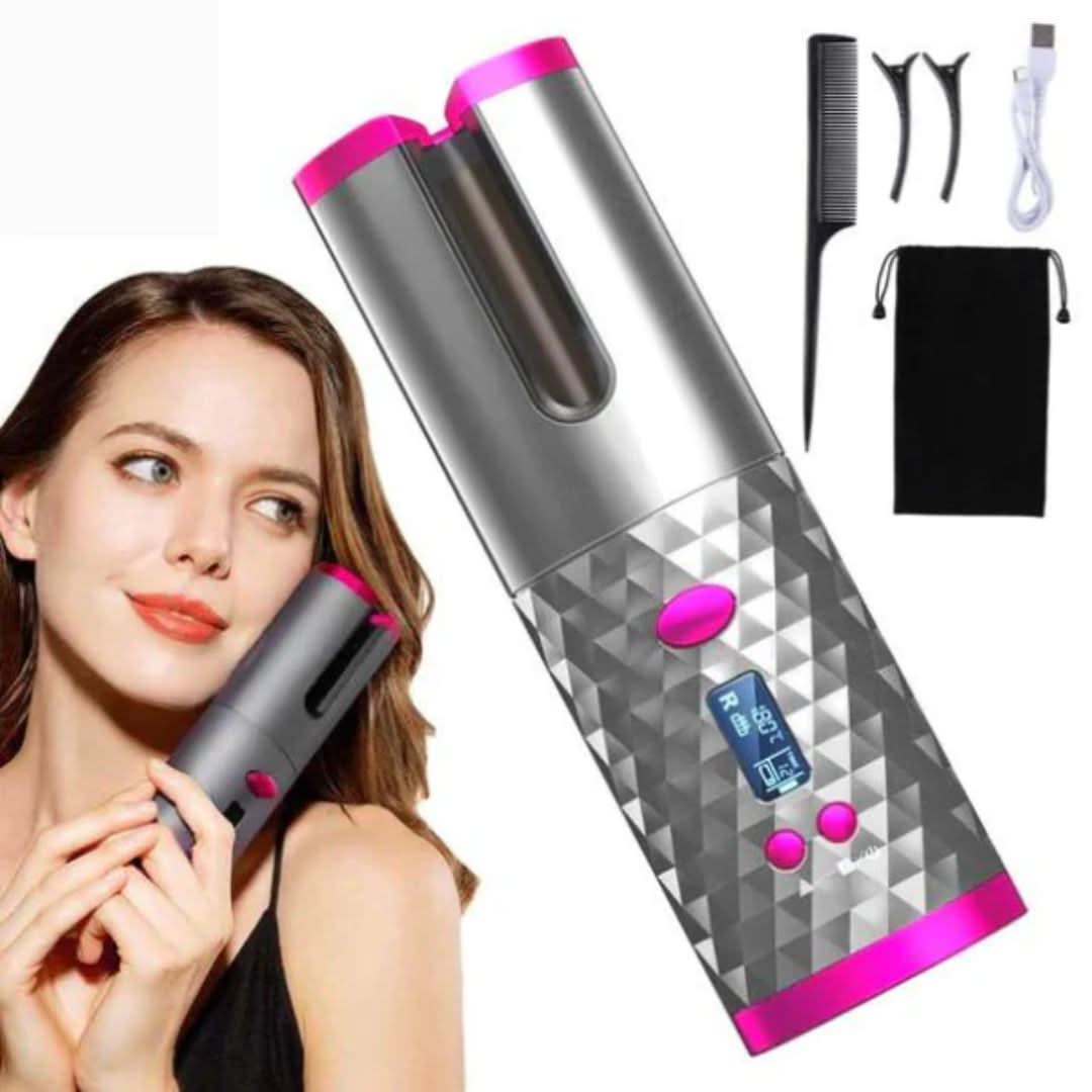 AeroCurl Cordless Auto Curler — Rechargeable, Portable Design