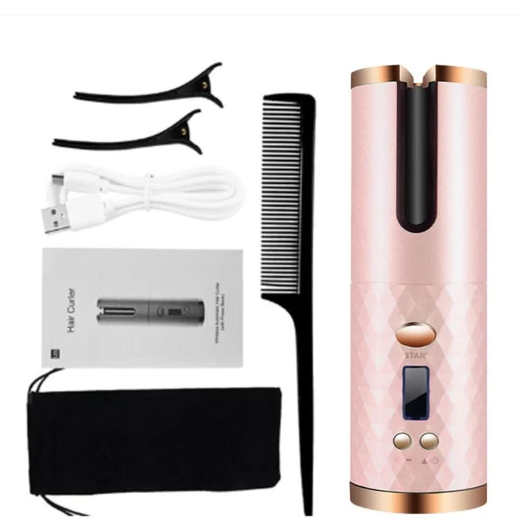 AeroCurl Cordless Auto Curler — Rechargeable, Portable Design
