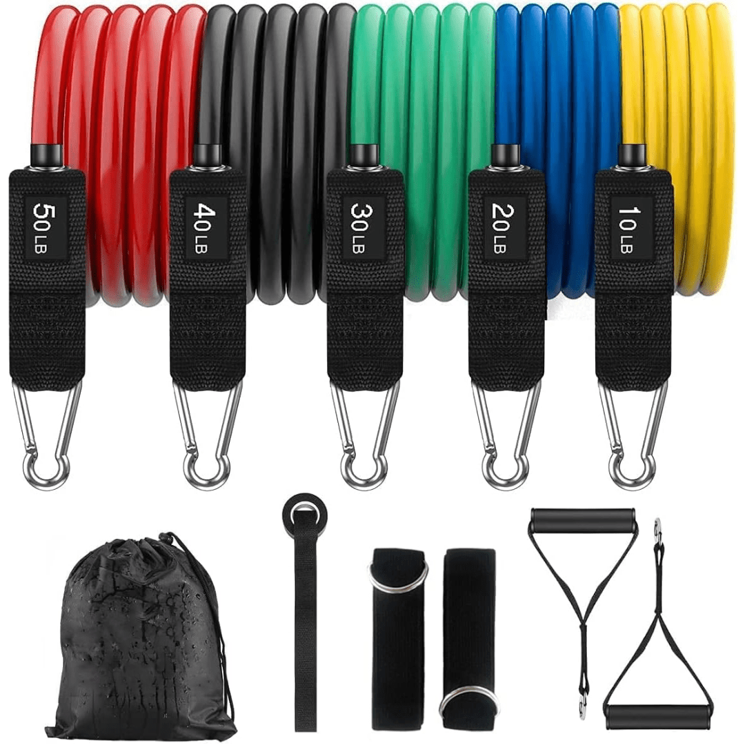 Bandas de resistencia FlexCore — bandas compactas para entrenamiento de fuerza atlética