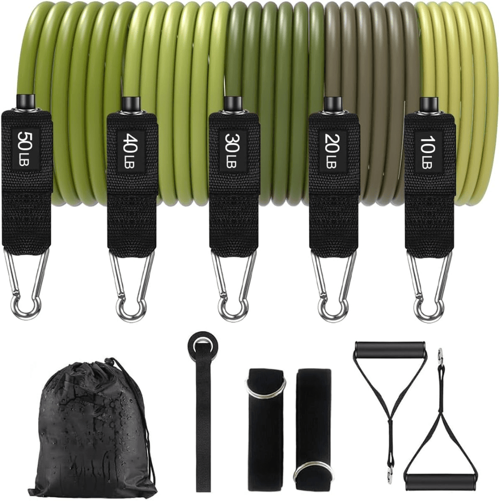 Bandas de resistencia FlexCore — bandas compactas para entrenamiento de fuerza atlética