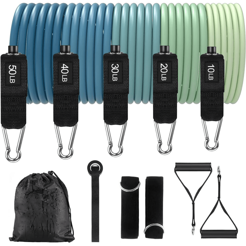 Bandas de resistencia FlexCore — bandas compactas para entrenamiento de fuerza atlética