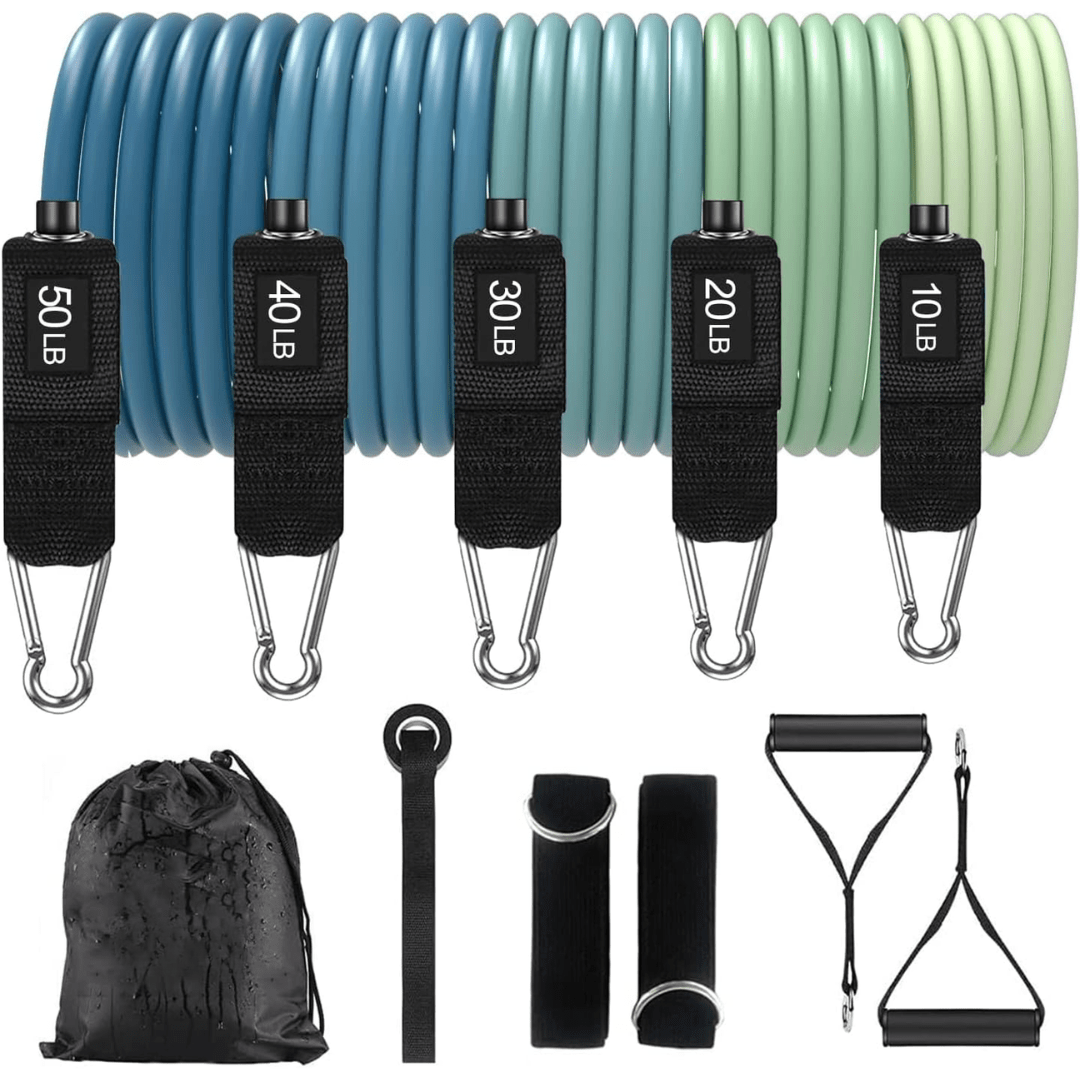 Bandas de resistencia FlexCore — bandas compactas para entrenamiento de fuerza atlética
