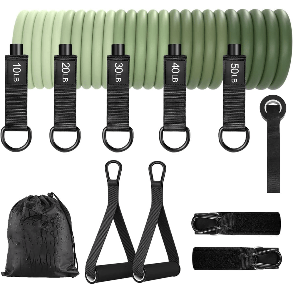 Bandas de resistencia FlexCore — bandas compactas para entrenamiento de fuerza atlética