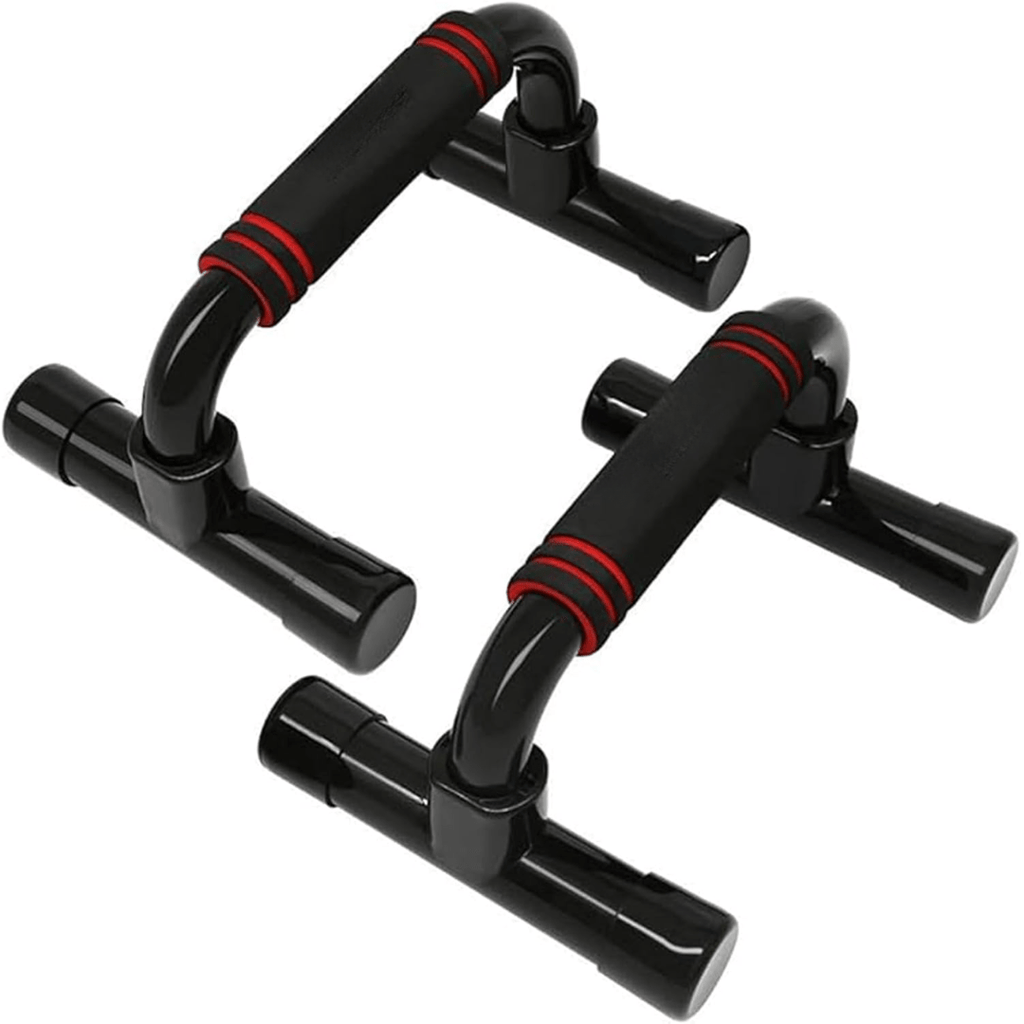 PivotFlex Ergonomiczne uchwyty do pompek — ustawienie przyjazne stawom, stabilna podstawa