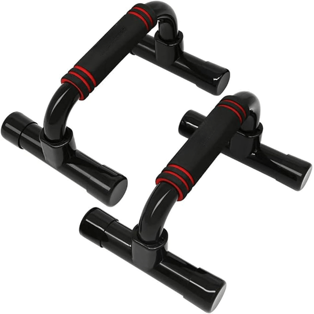 PivotFlex Ergonomiczne uchwyty do pompek — ustawienie przyjazne stawom, stabilna podstawa