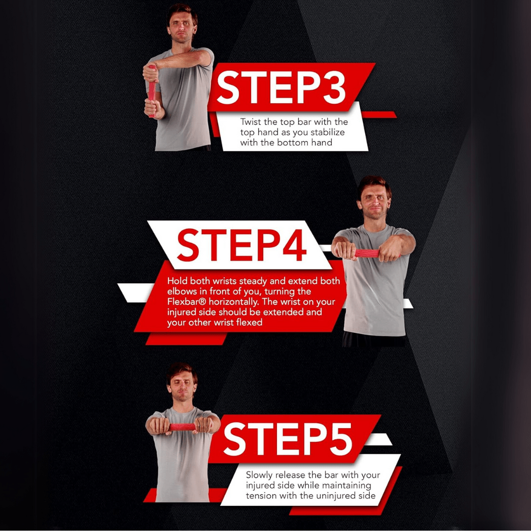 Barra de resistencia ArcFlex — diseño curvado flexible para fortalecer las muñecas y entrenar los antebrazos