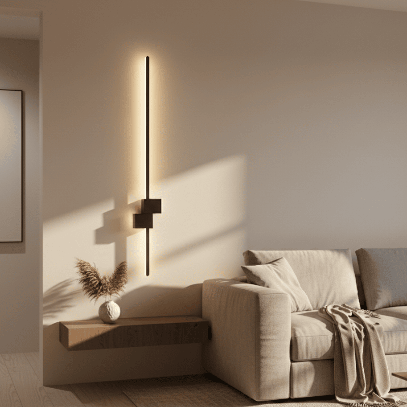 Minimale LED-Wandlampe für stilvolle Atmosphäre - Euroselle