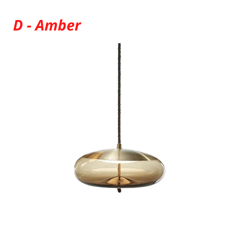 Nordic Rope & Glass Pendant Lights