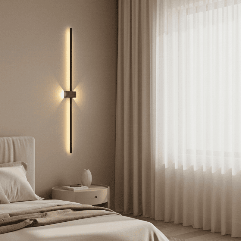 Minimale LED-Wandlampe für stilvolle Atmosphäre - Euroselle