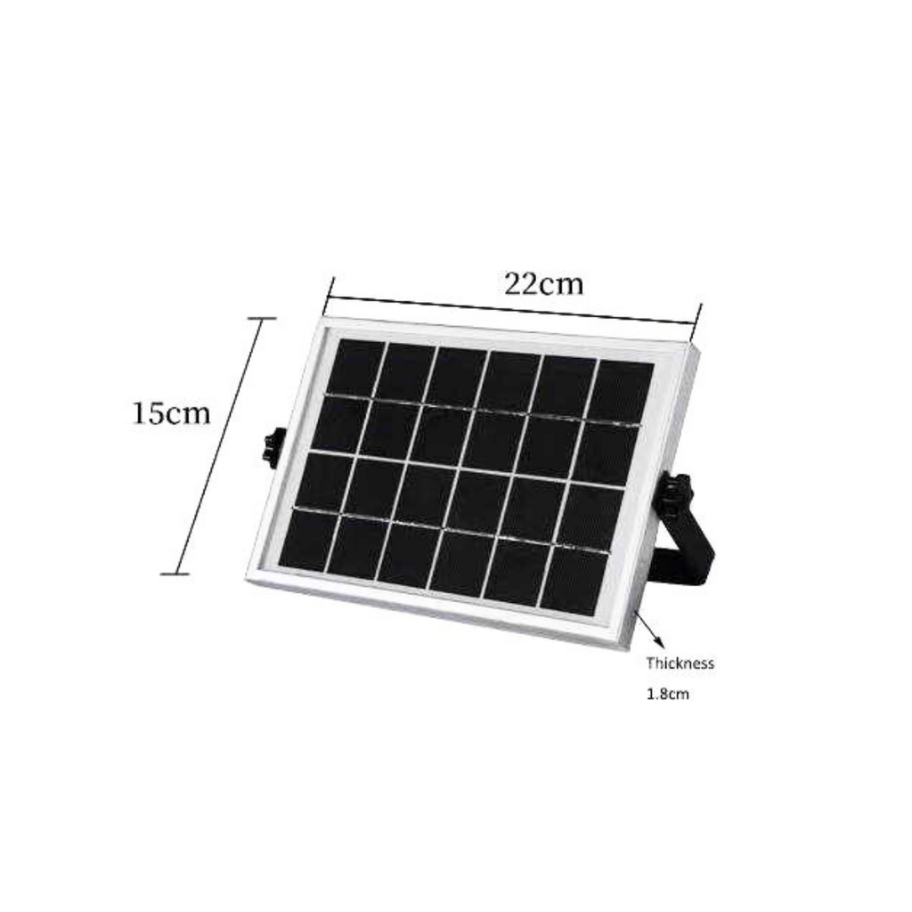 Solarhavekugle med LED, 10 tommer — vandtæt lys med farveskift
