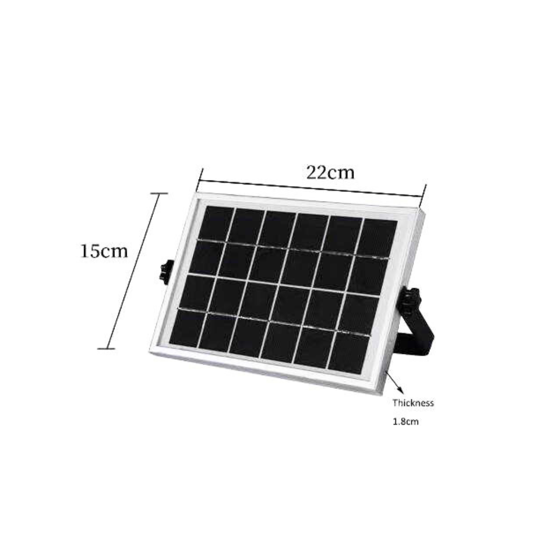 Solarhavekugle med LED, 10 tommer — vandtæt lys med farveskift