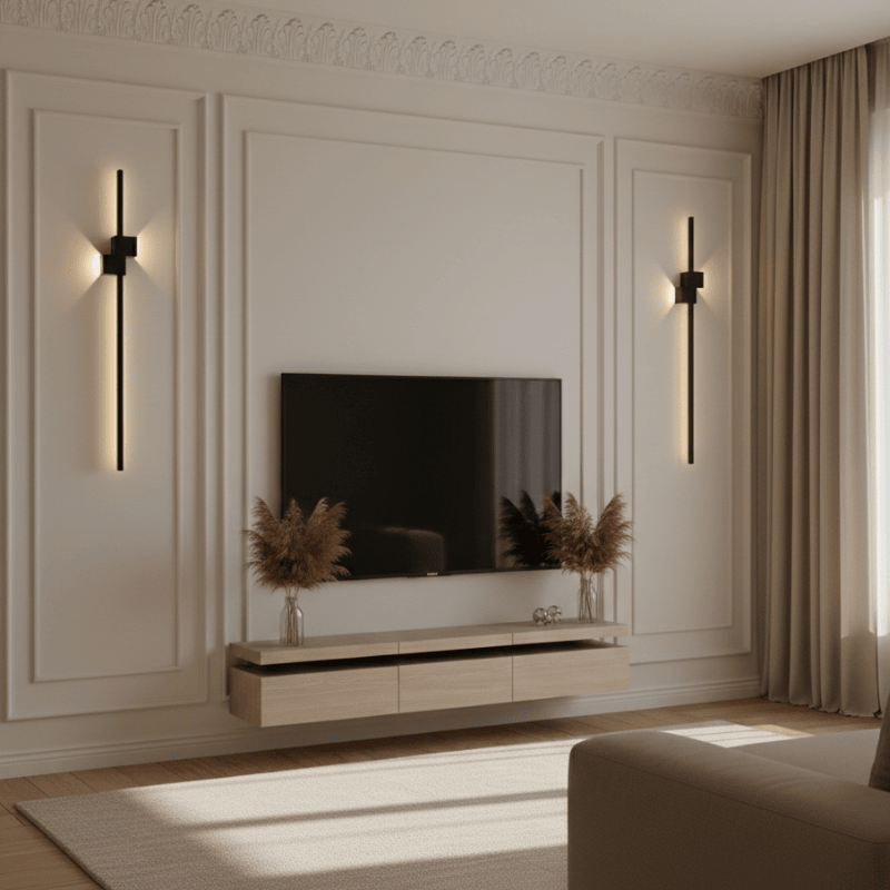 Minimale LED-Wandlampe für stilvolle Atmosphäre - Euroselle