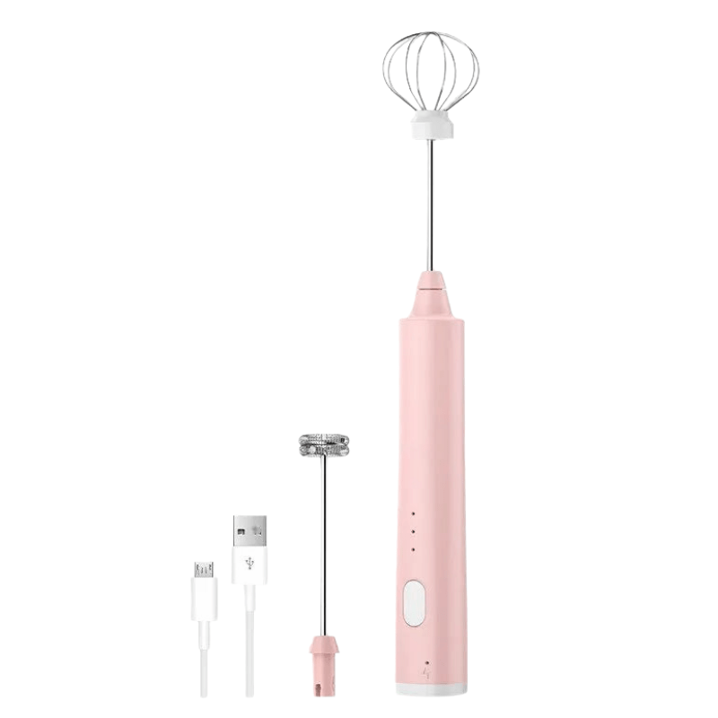 NovaMix Mini Cordless Hand Mixer — USB Rechargeable Compact Tool