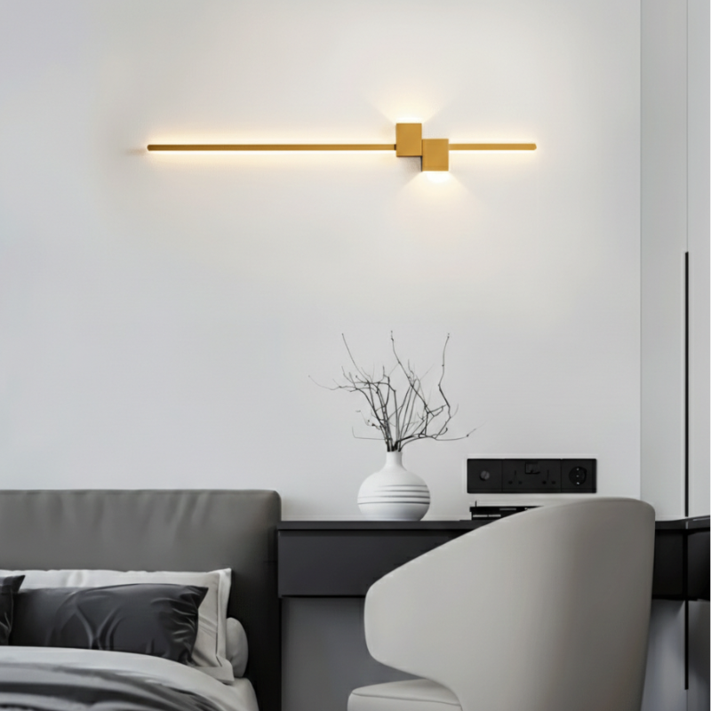 Minimale LED-Wandlampe für stilvolle Atmosphäre - Euroselle