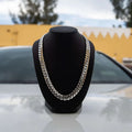 Náhrdelník z řetízku NovaPulse Miami Cuban Link 8 mm — Leštěný výrazný design