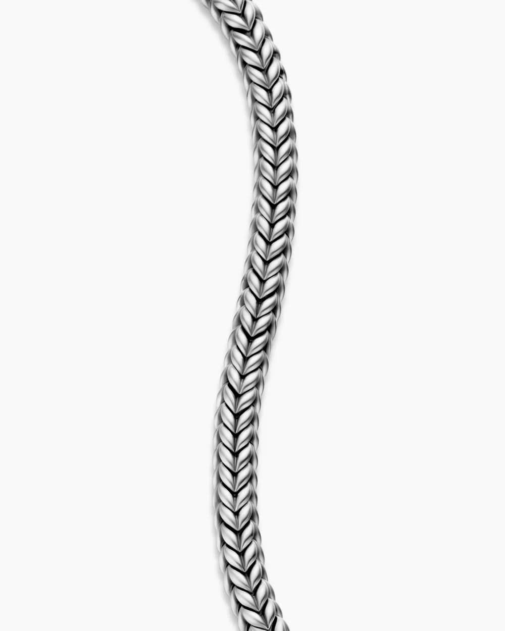 Bracelet AureonLink en acier inoxydable tressé — étanche, design à maillons en chevrons