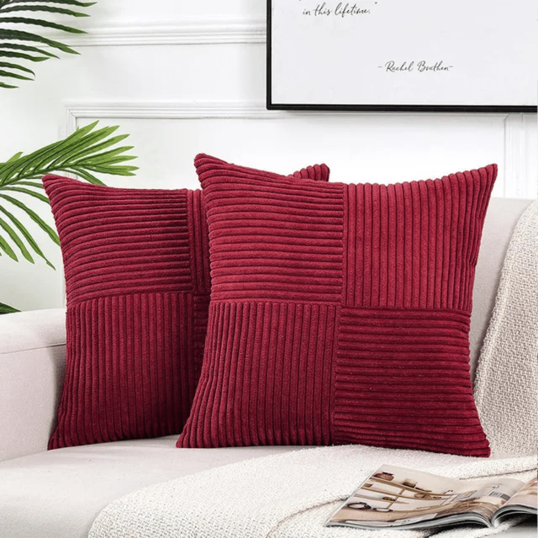 Dekorační polštář CozyNest — čtvercový dekorační polštář 45 × 45 cm