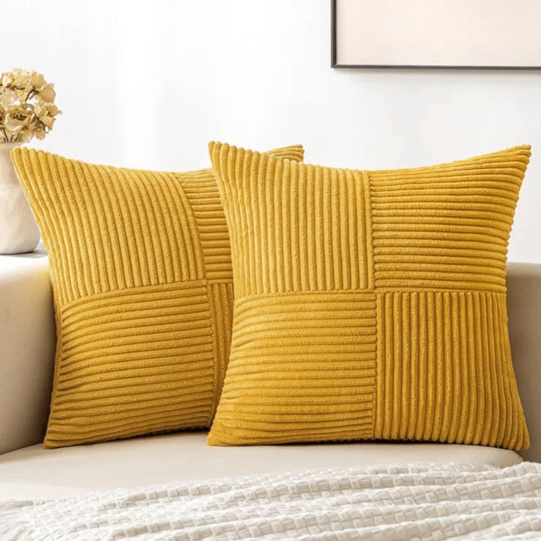 Dekorační polštář CozyNest — čtvercový dekorační polštář 45 × 45 cm