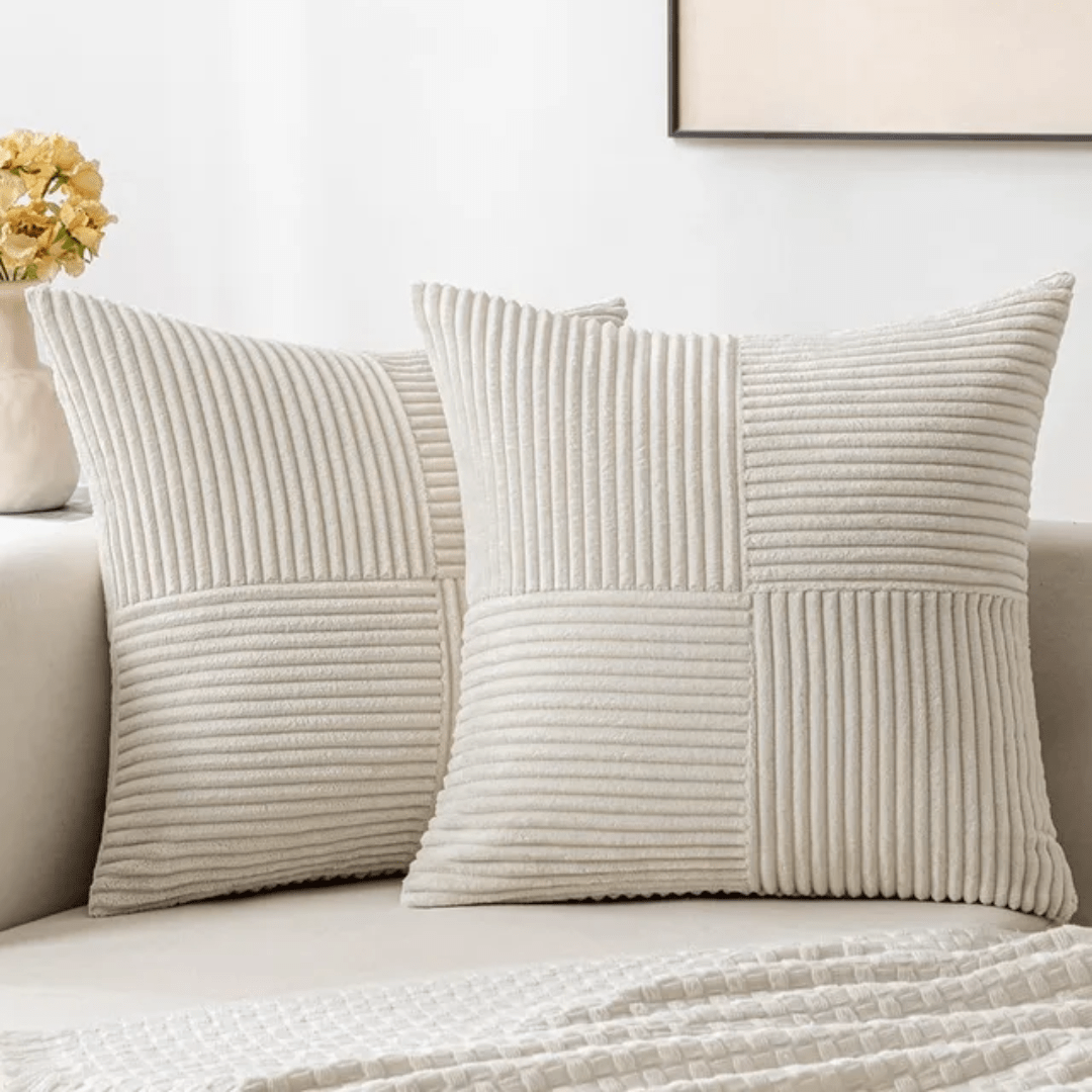 Dekorační polštář CozyNest — čtvercový dekorační polštář 45 × 45 cm