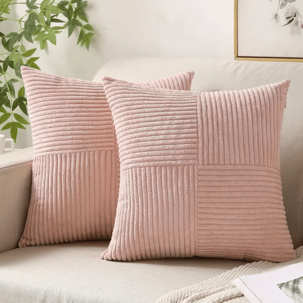Dekorační polštář CozyNest — čtvercový dekorační polštář 45 × 45 cm