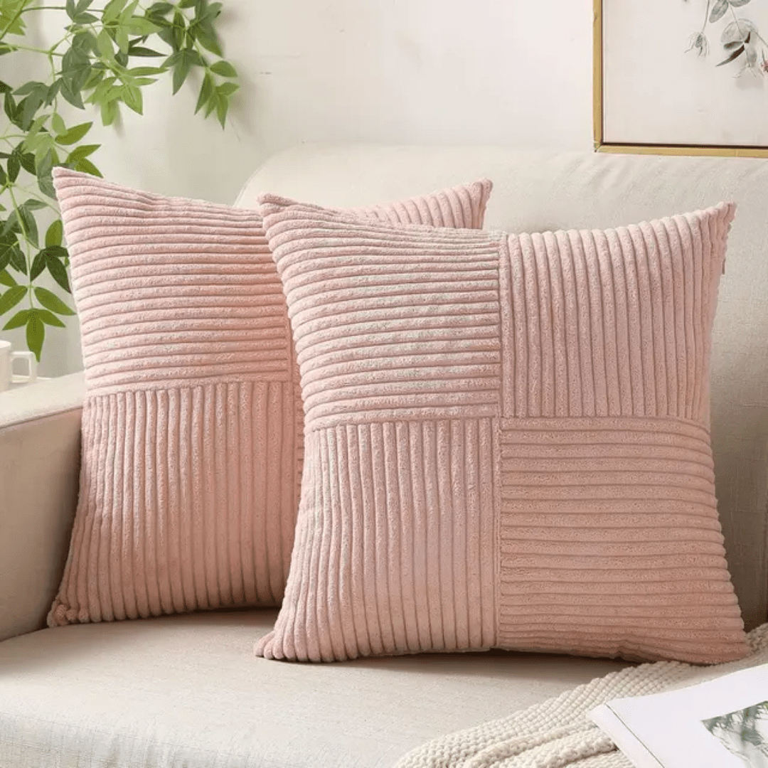 Dekorační polštář CozyNest — čtvercový dekorační polštář 45 × 45 cm