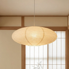 Novae Paper Pendant Light For Living Rooms And Dining Areas