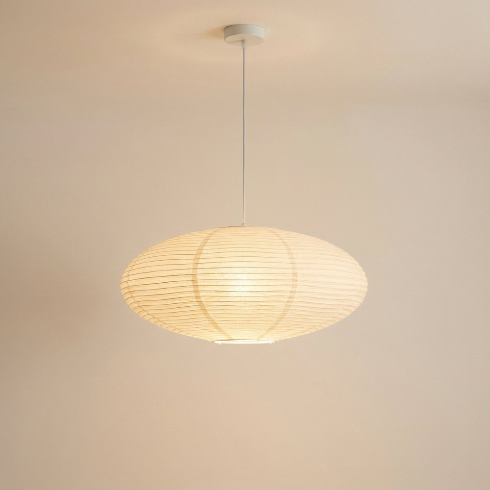 Novae Paper Pendant Light For Living Rooms And Dining Areas