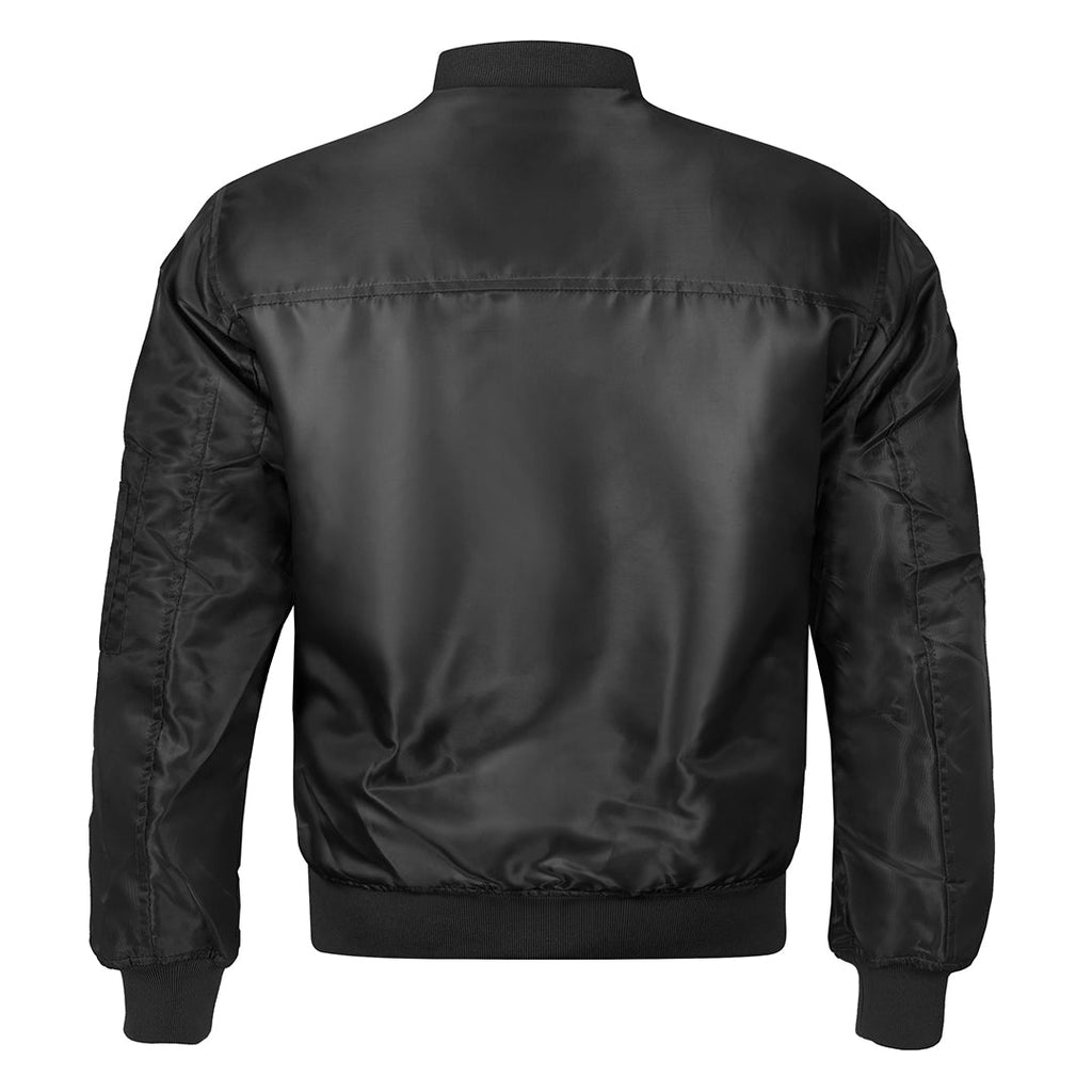 Premium-bomberjacka i polyester - vattenavvisande, slitstark