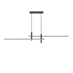 Avelin Modern Linear LED Pendant Light By Lumiere Studio