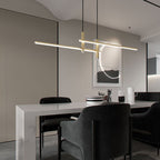 Avelin Modern Linear LED Pendant Light By Lumiere Studio