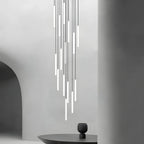 Lysandre Elegant Spiral Pendant Light for Grand Staircases