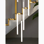 Lysandre Elegant Spiral Pendant Light for Grand Staircases
