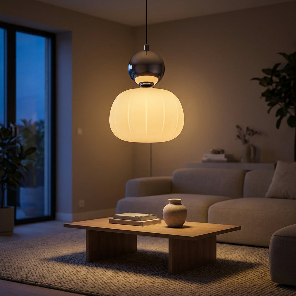 LumaNova Geometric Pendant Light For Contemporary Interiors