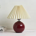 Antique Pleated - Vintage table lamp with pleats