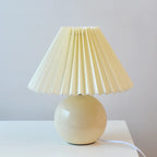 Antique Pleated - Vintage table lamp with pleats
