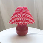 Antique Pleated - Vintage table lamp with pleats