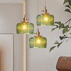 Antique Style Crystal Pendant Light