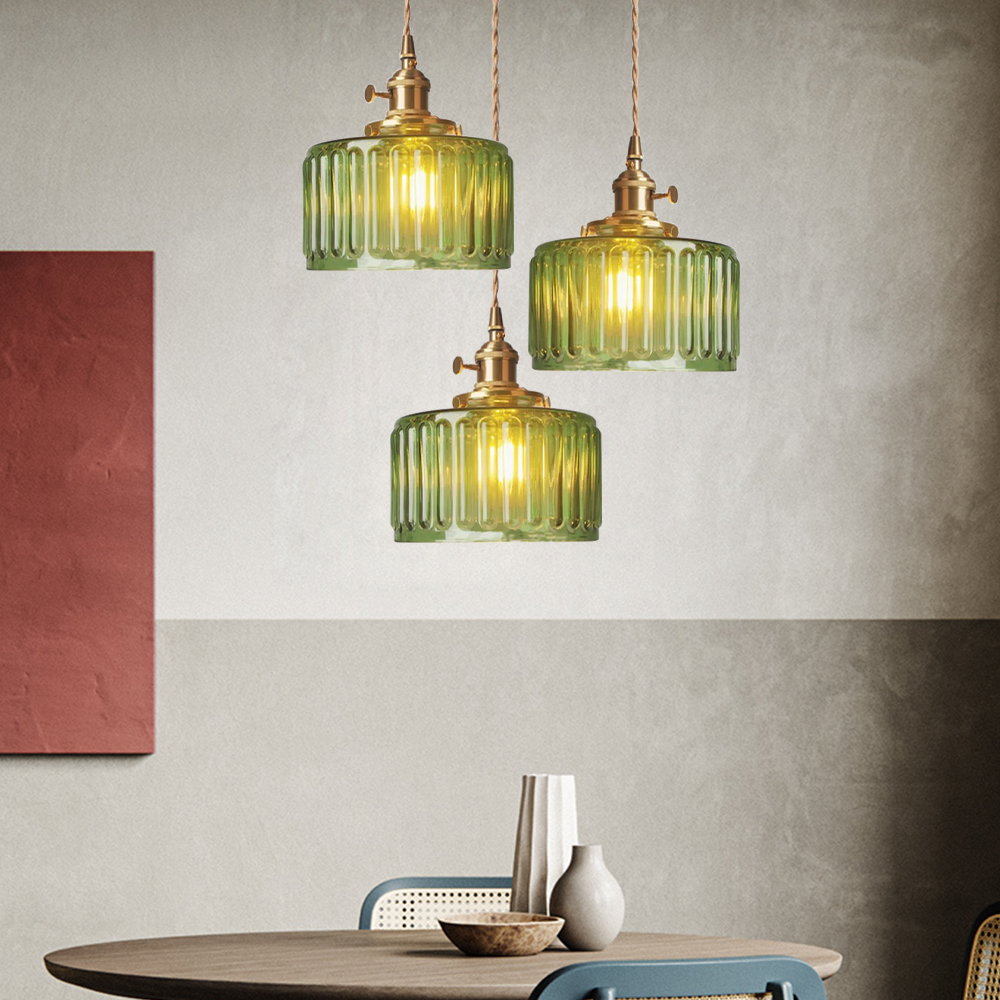 Antique Style Crystal Pendant Light
