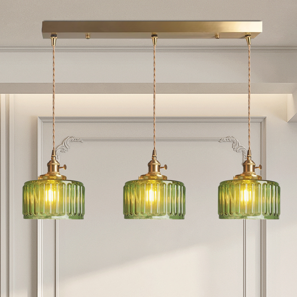Antique Style Crystal Pendant Light