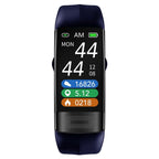 Smart fitness bracelet with ECG, blood pressure, and heart rate monitoring for daily health tracking - Euroselle