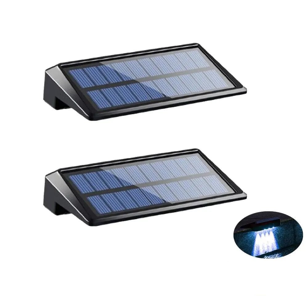 NovaPath Solare Wandleuchte — Helles Licht, autark, Dämmerungssensor, automatische Tag-/Nachtaktivierung