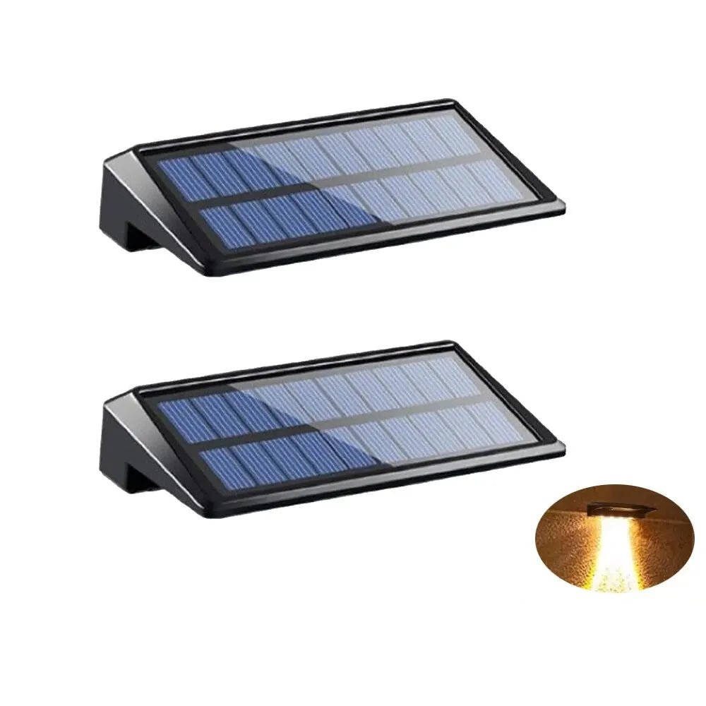 NovaPath Solare Wandleuchte — Helles Licht, autark, Dämmerungssensor, automatische Tag-/Nachtaktivierung