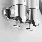 Sleek Wall-Mounted Soap Dispenser with Durable Stainless Finish - Euroselle