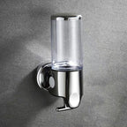 Sleek Wall-Mounted Soap Dispenser with Durable Stainless Finish - Euroselle
