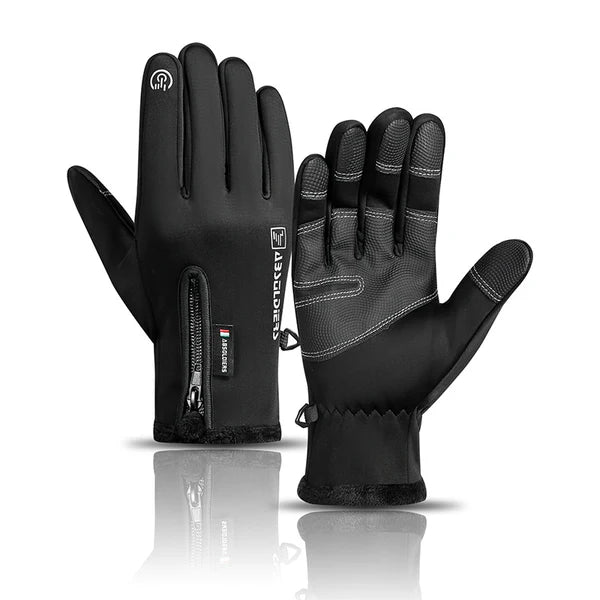 Guantes térmicos impermeables FrostGuard — Puntas de los dedos conductoras para pantallas táctiles